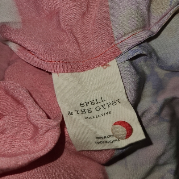 New spell x free people willow tassel mini dress S - Picture 5 of 11